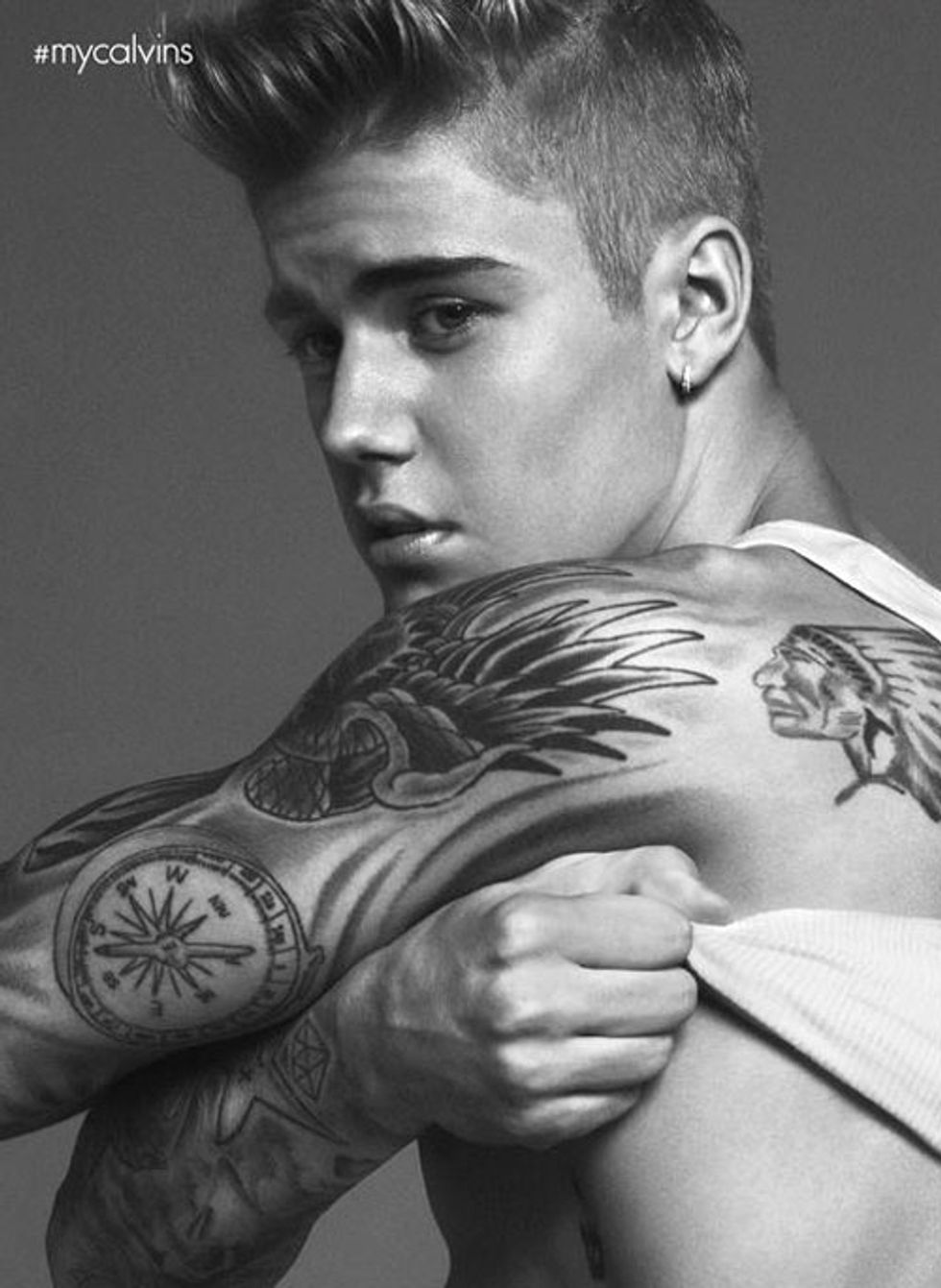 Justin Bieber Vs Mark Wahlberg Whose Calvin Klein Underwear Photos Are Hotter Paper