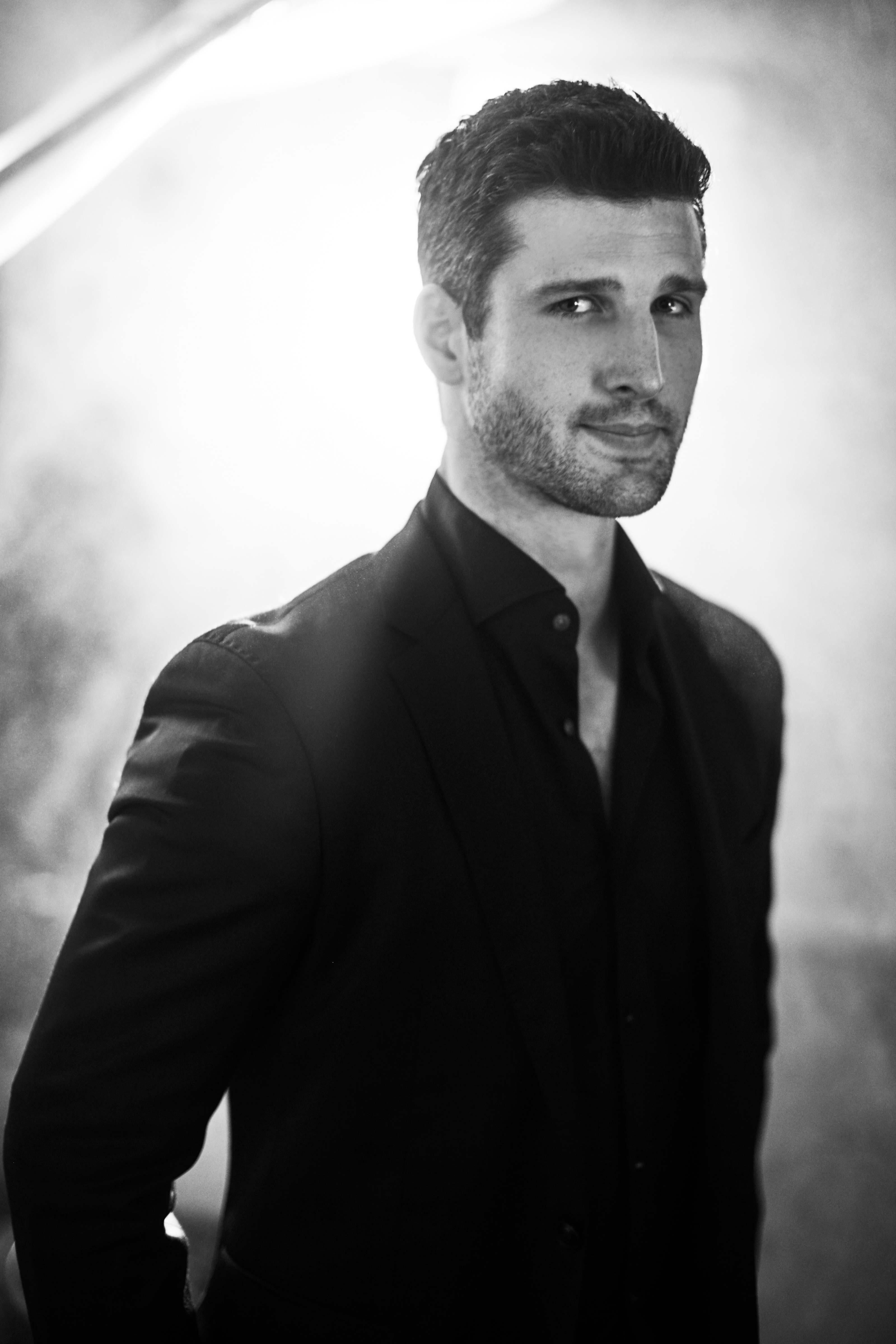 Parker Young poses for a portrait