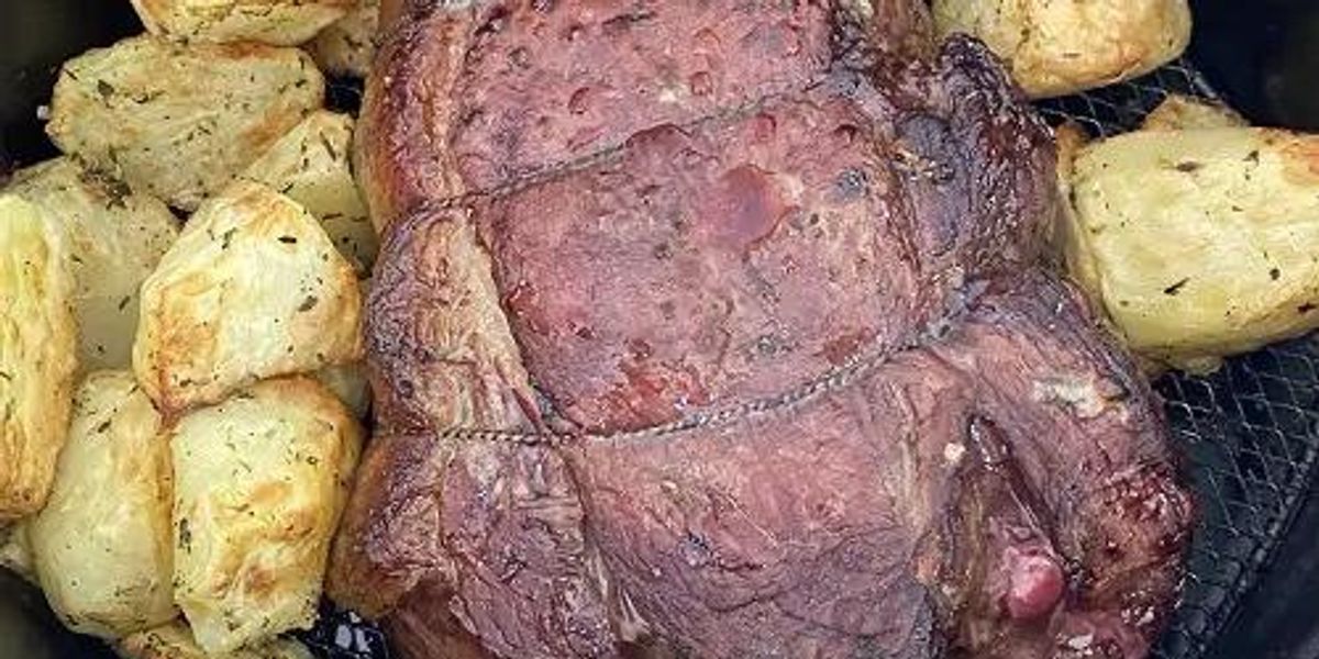 Air Fryer Rump Roast - My Recipe Magic