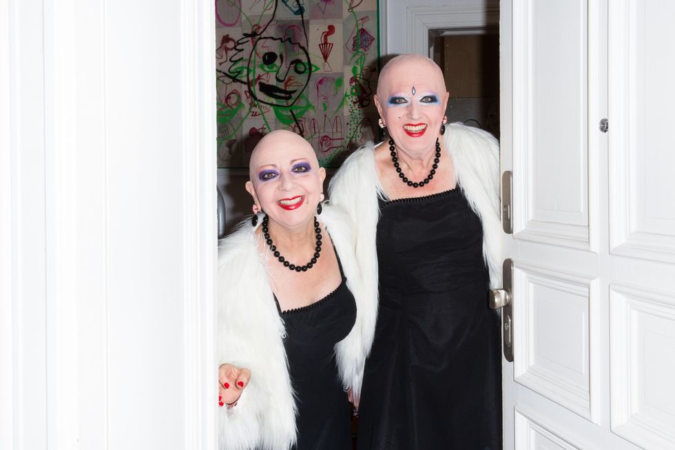 Inside the Home of Art World Enigmas EVA & ADELE