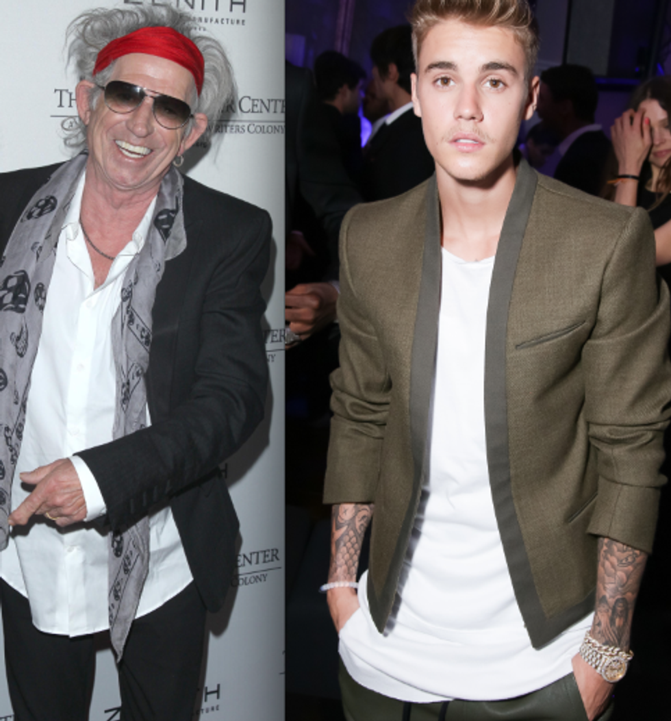 A Brief History of Justin Bieber's Would-Be Celebrity Mentors