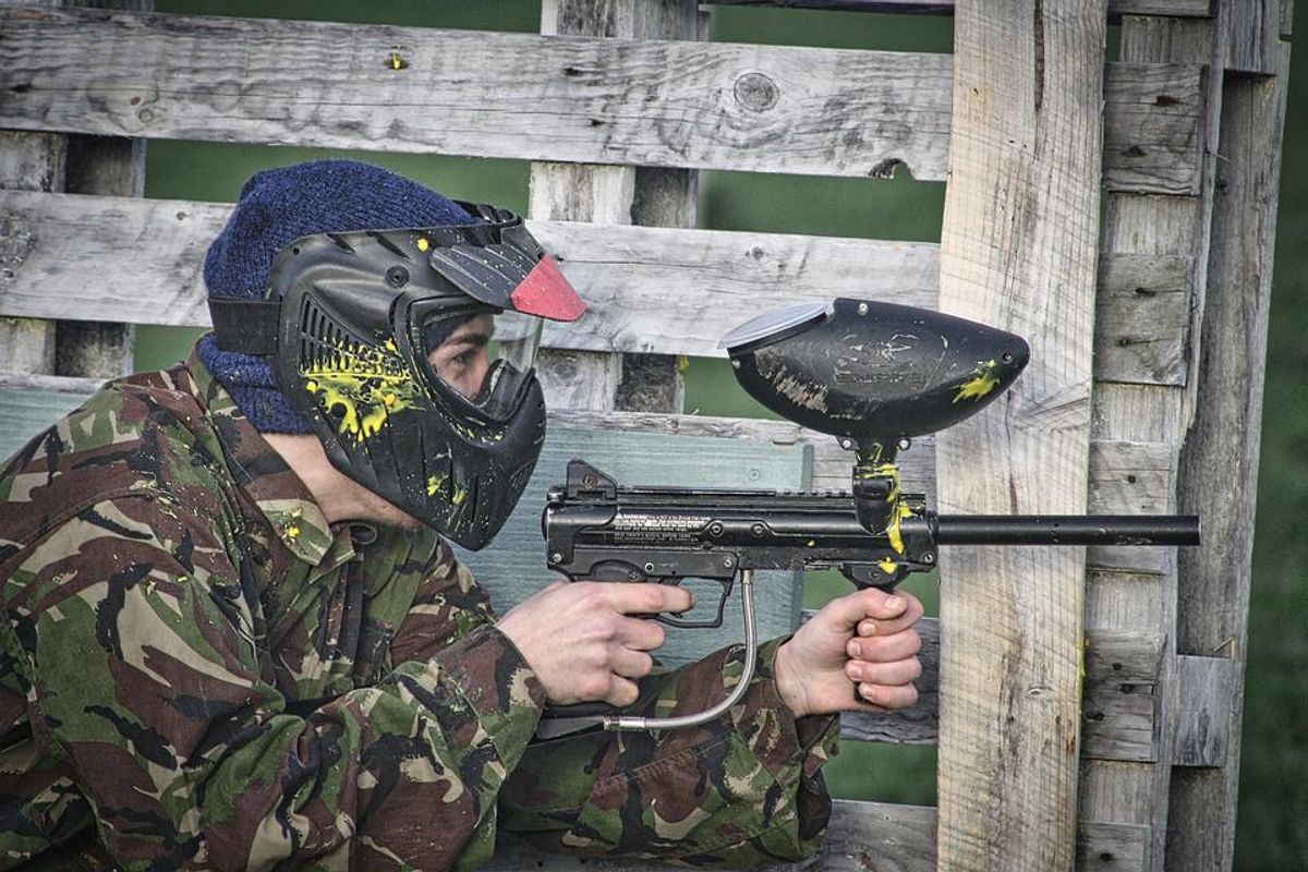 QAnon Supporter Attacks Army Reservists With Paintballs 'For America'