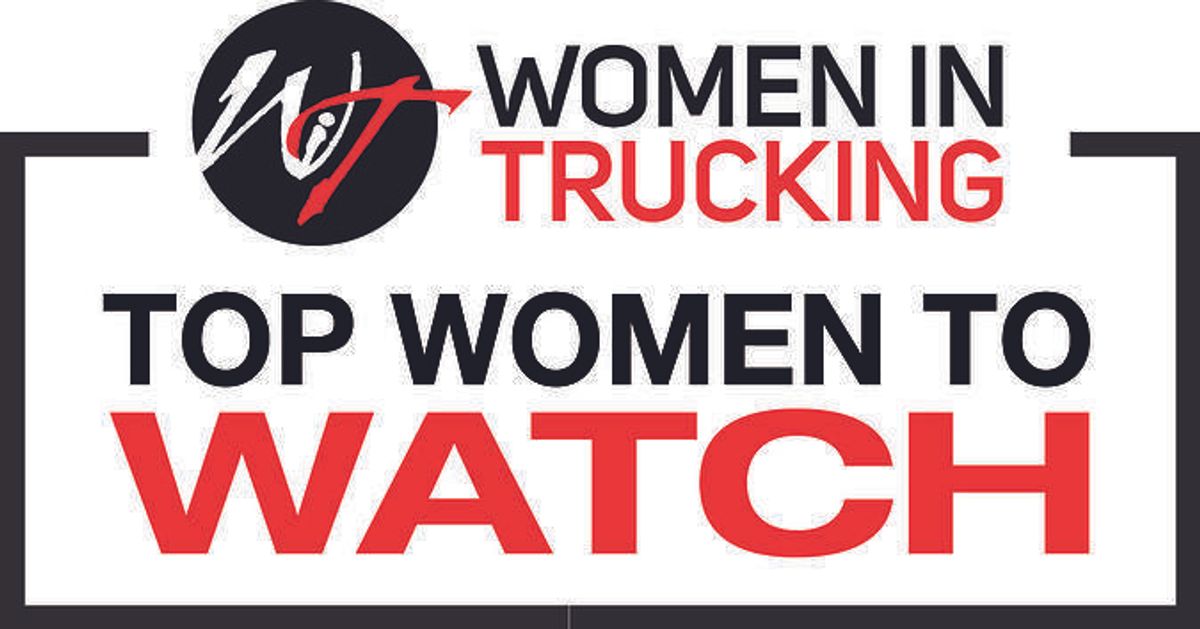 women in trucking logo