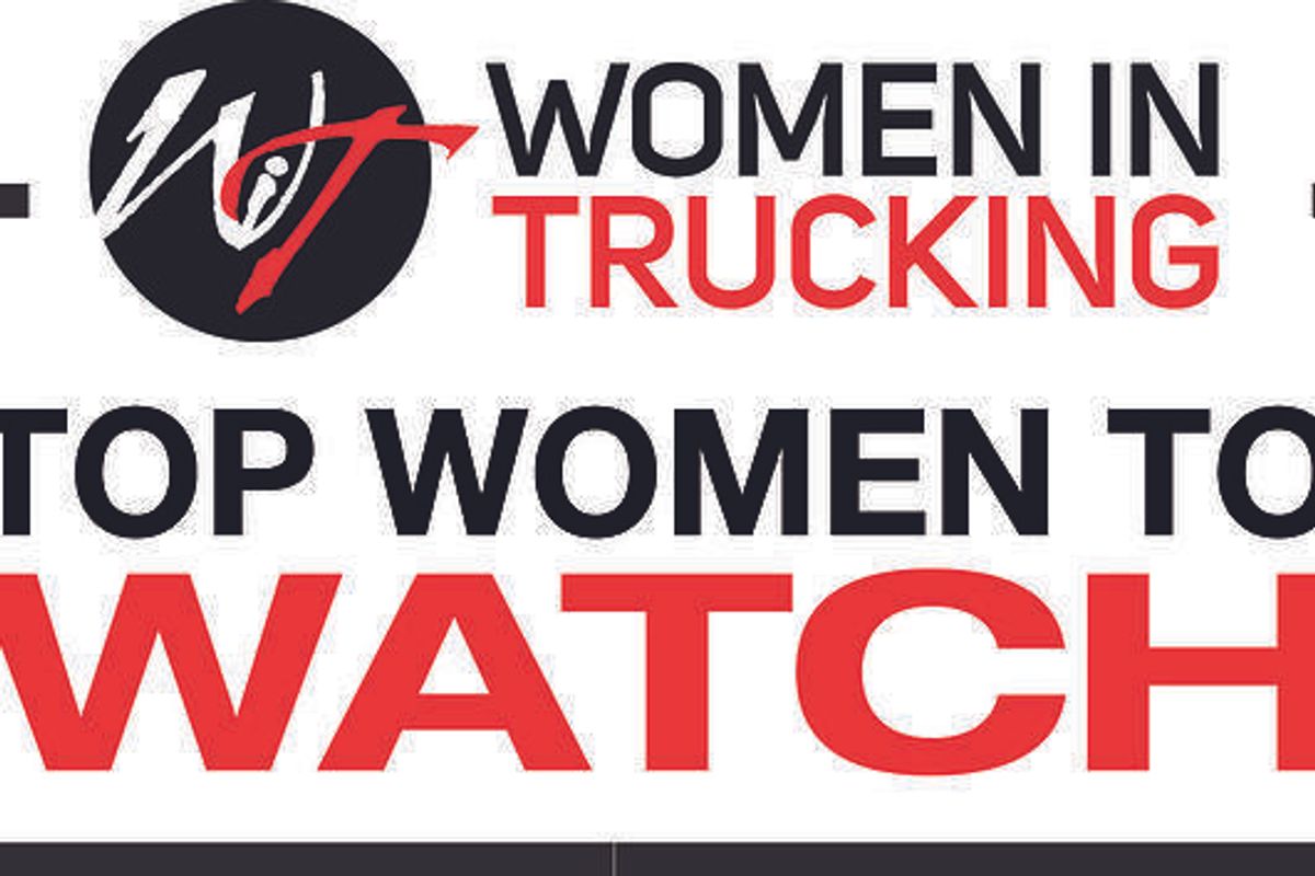 women in trucking logo