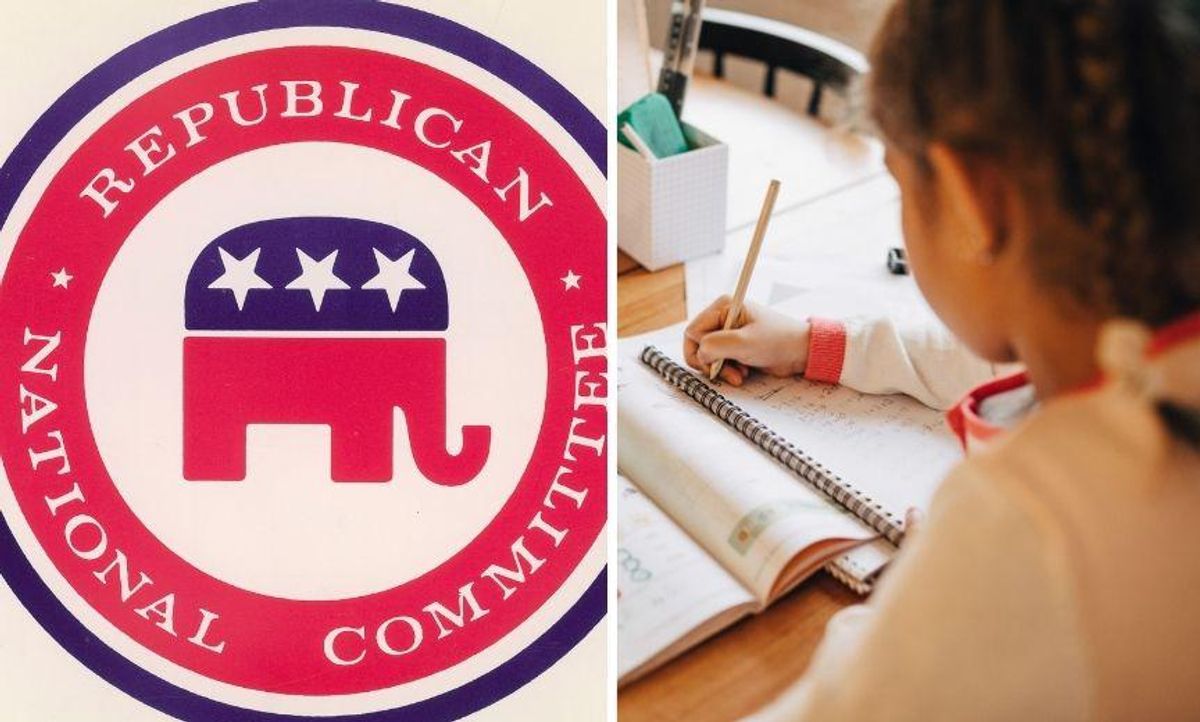 GOP Roasted After Conspicuous Misspelling in Tweet About Kids' 'Academic Achievement'