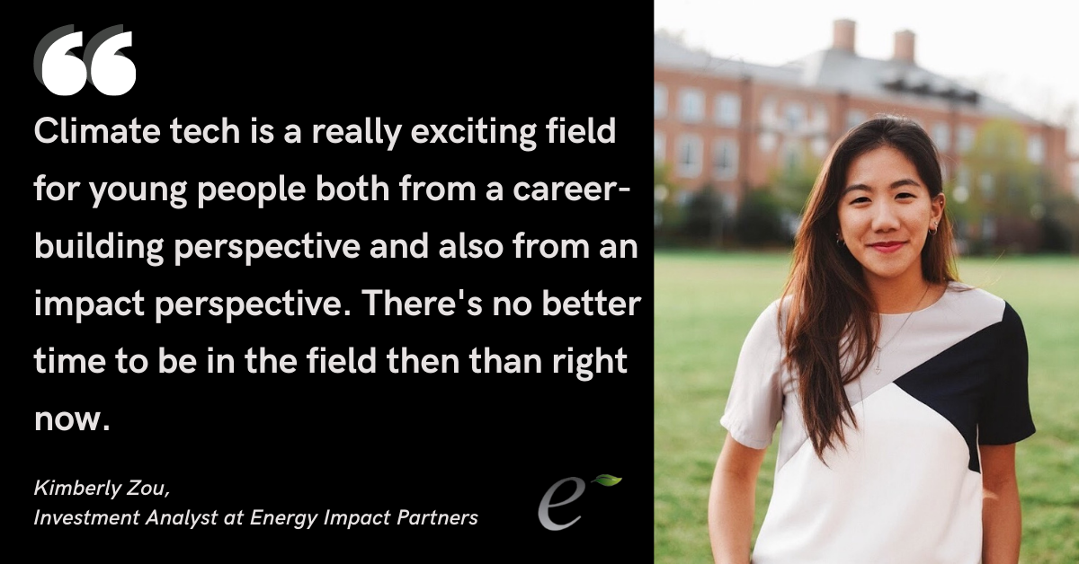 How This Recent Grad Got into Climate Tech and Venture Capital