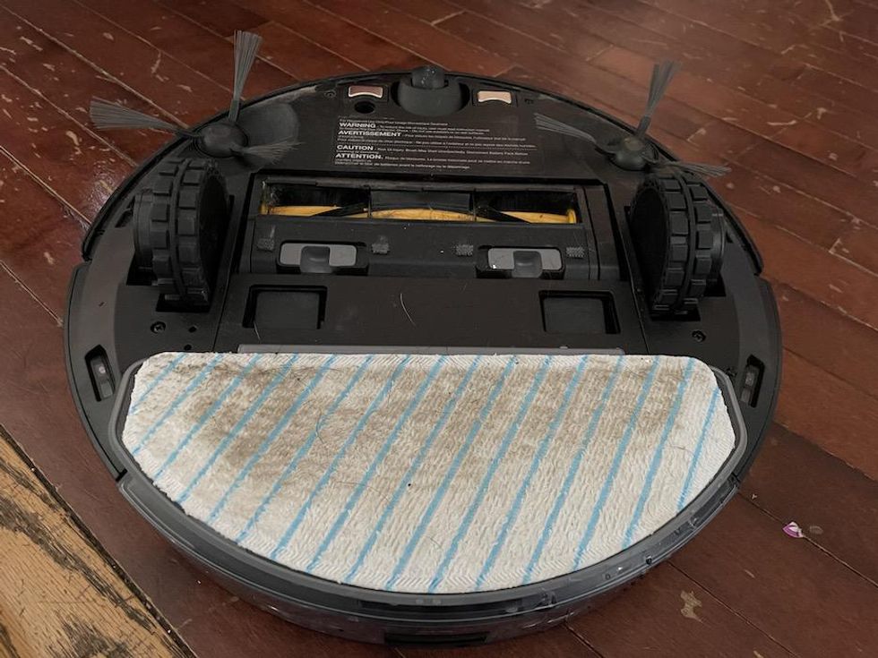 a photo of ecovacs N8+ robot's mop