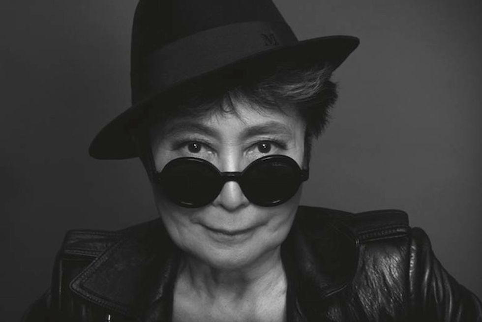 Yoko Ono On Achieving World Peace: "Think of People Smiling"