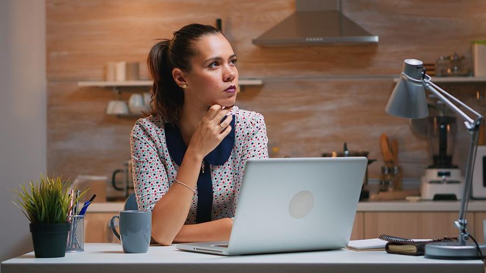 Professional woman wondering why a LinkedIn connection ghosted her