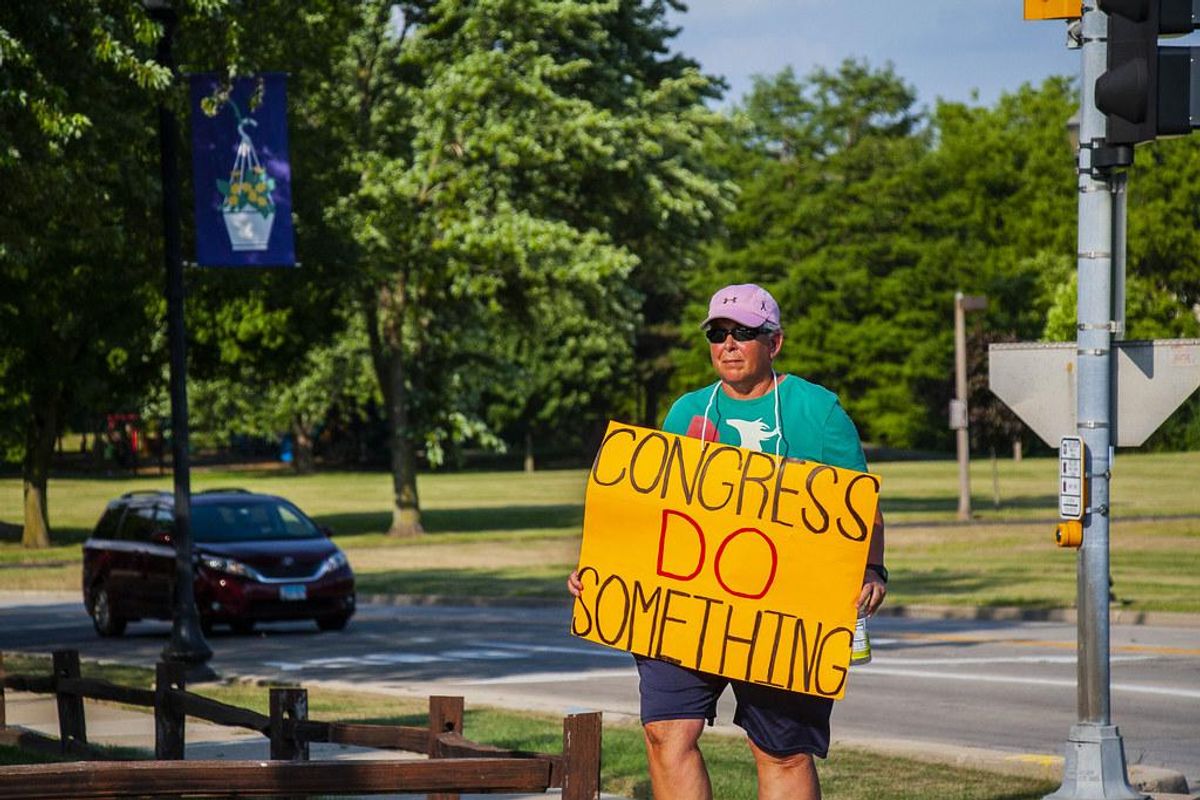 80 percent of Americans support common-sense gun control. Stop making excuses and get it done.