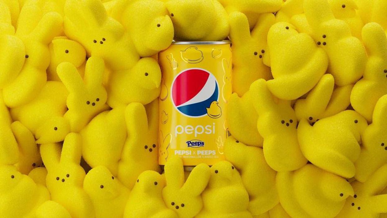 Pepsi and Peeps are releasing a limited edition marshmallow-flavored soda