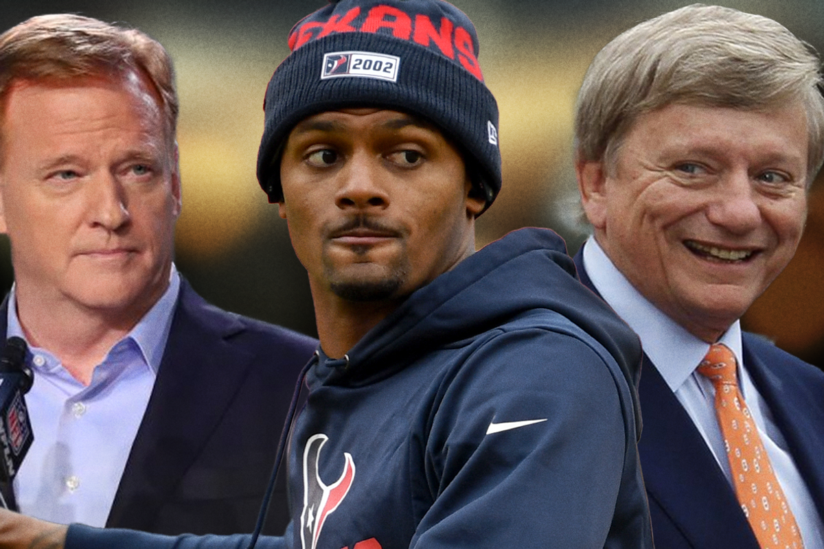 Roger Goodell, Texans Deshaun Watson, Rusty Hardin