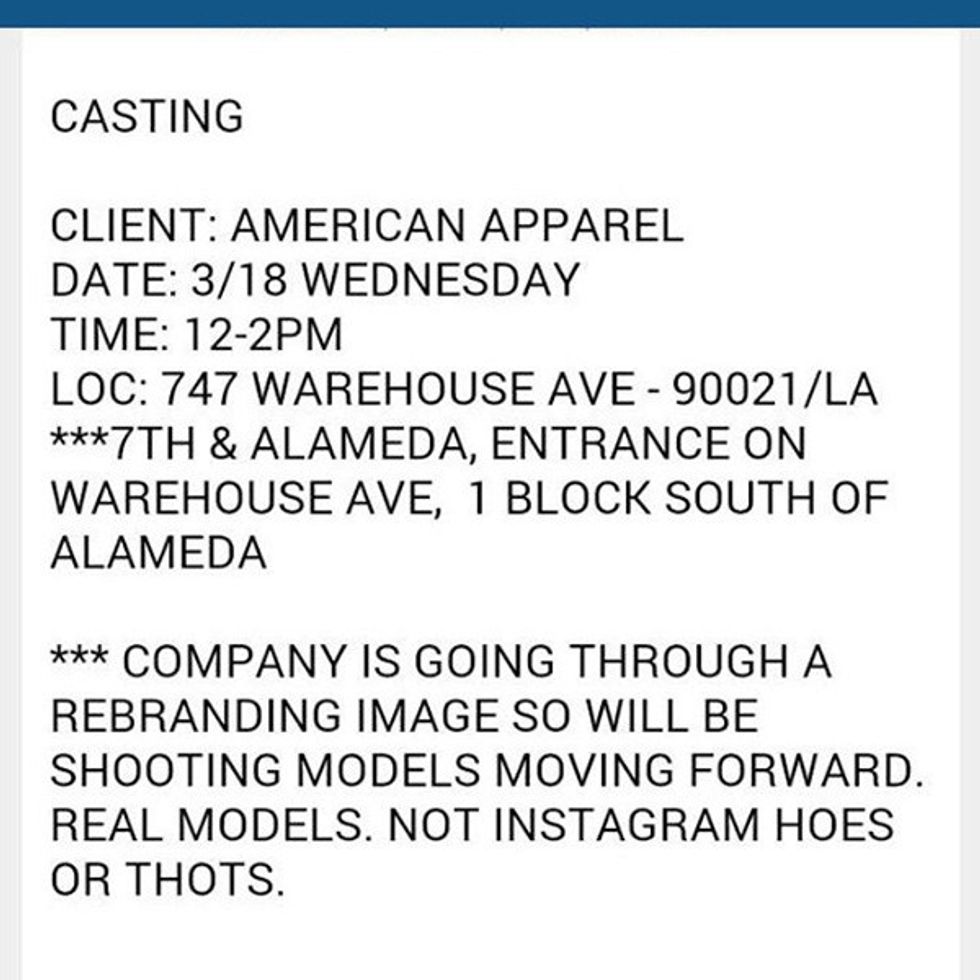 That Time American Apparel Discovered Urban Dictionary