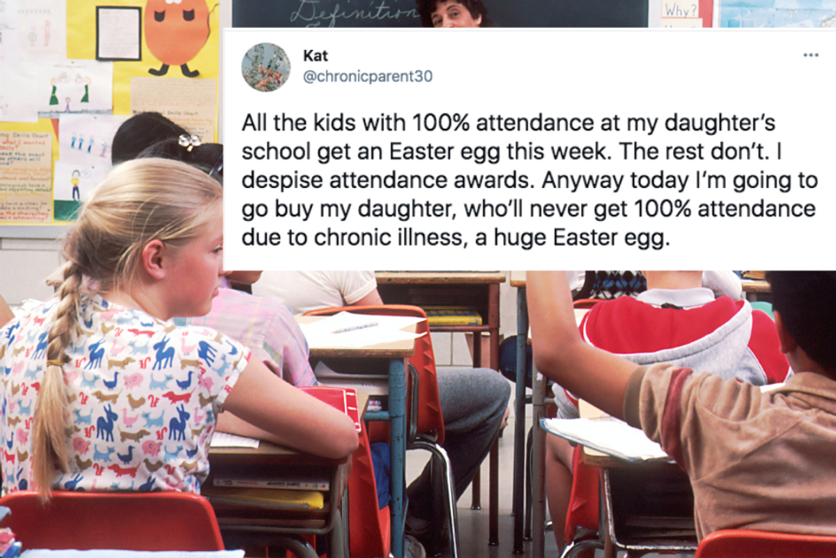 Mom's post about her chronically ill child is just one reason 'attendance awards' need to go