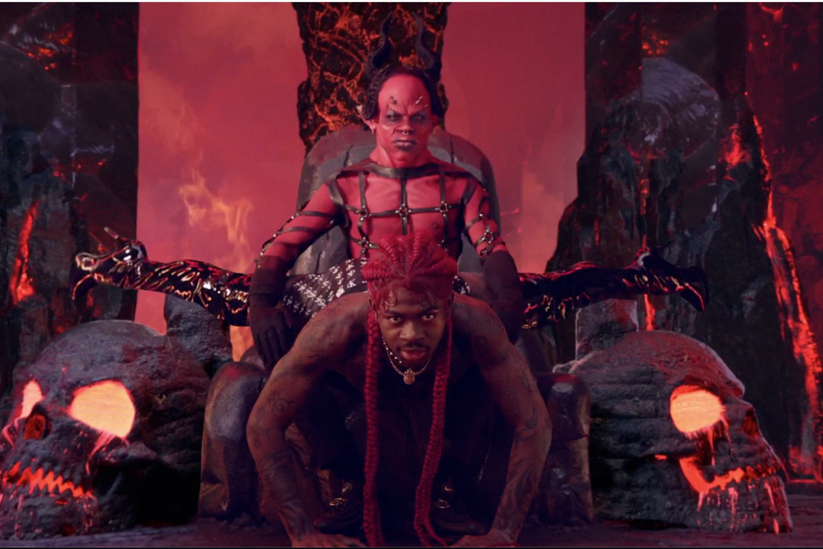 Watch Lil Nas X Give Satan A Lap Dance Paper Watch Lil Nas X Give Satan A Lap Dance Paper