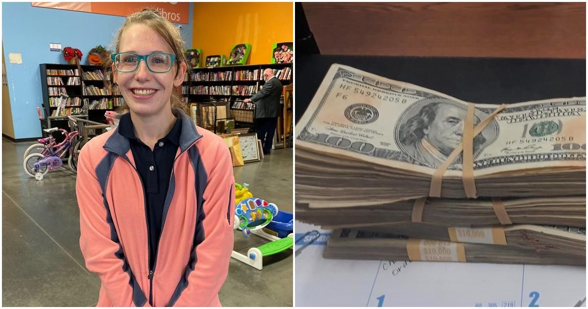 Incredibly honest Goodwill employee found $42k in a sweater and gets a surprise of her own