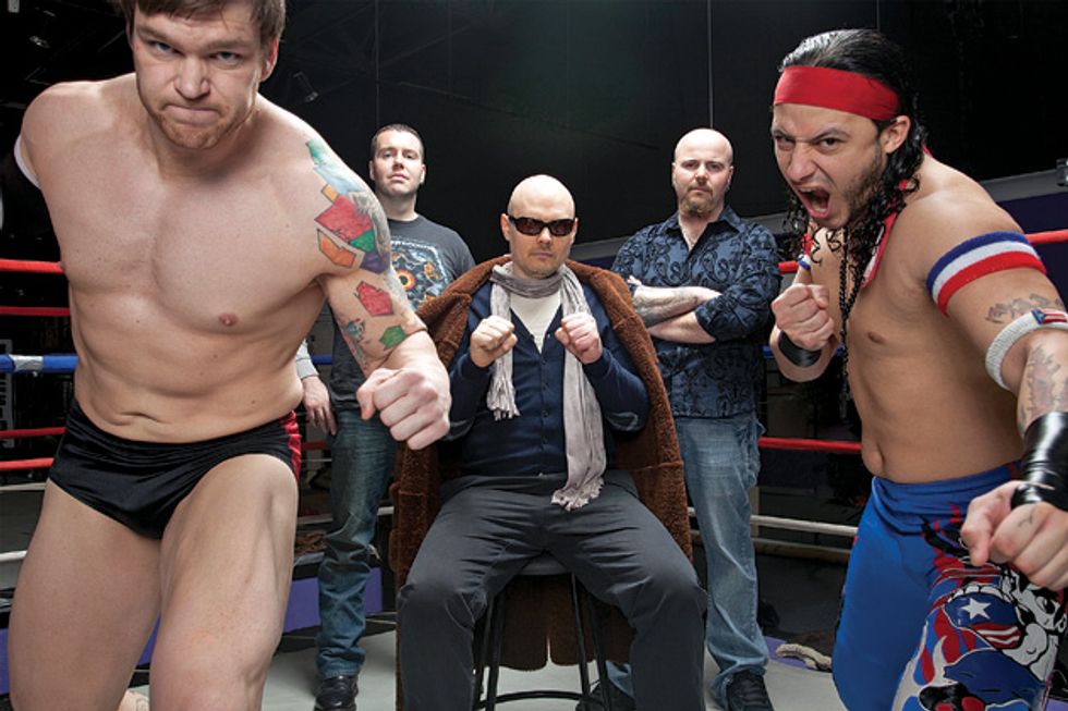 Billy Corgan Is Now Working For A Pro Wrestling Network Paper