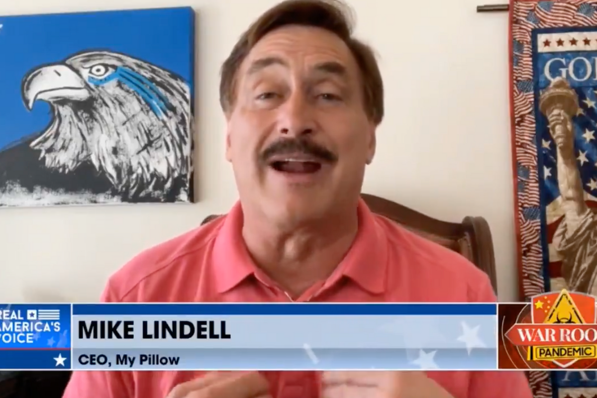 Pillow Grifter Timeline Update: Trump Will Now Be President In August