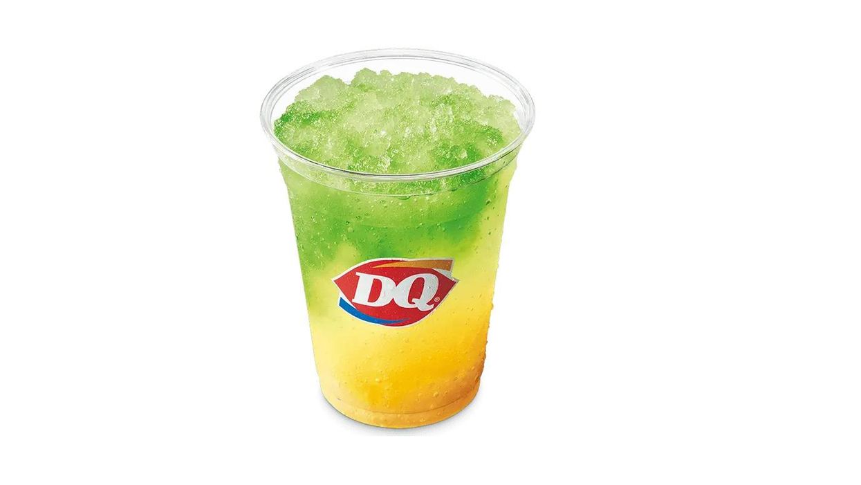 Dairy Queen's new tropical slush is a colorful, fruity blend of lusciousness