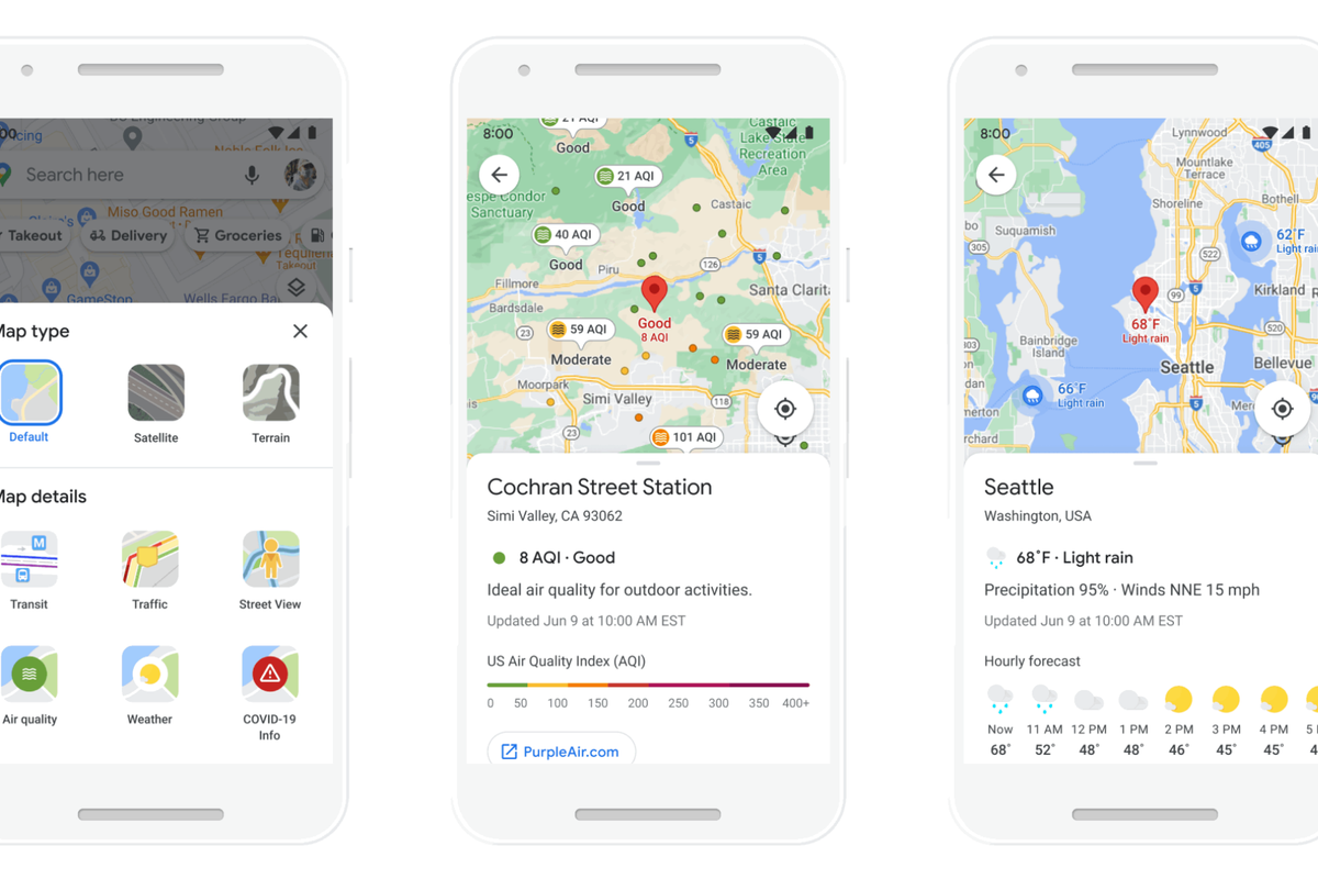 Google Maps updates