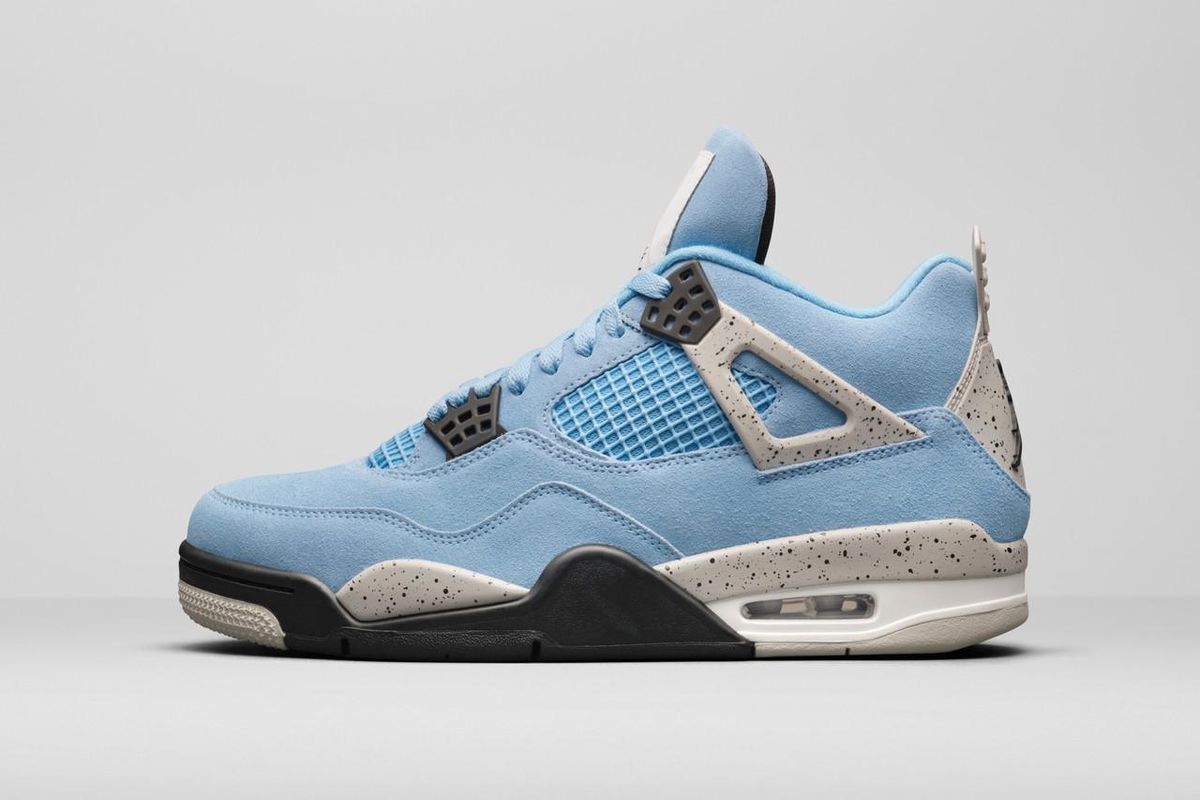 University Blue Air Jordan 3s