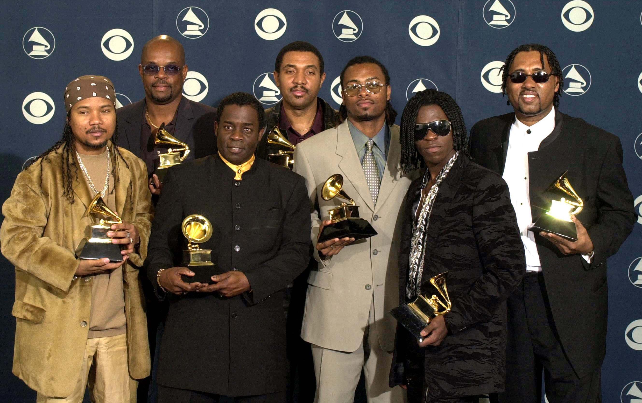 Baha Men with their GRAMMYs
