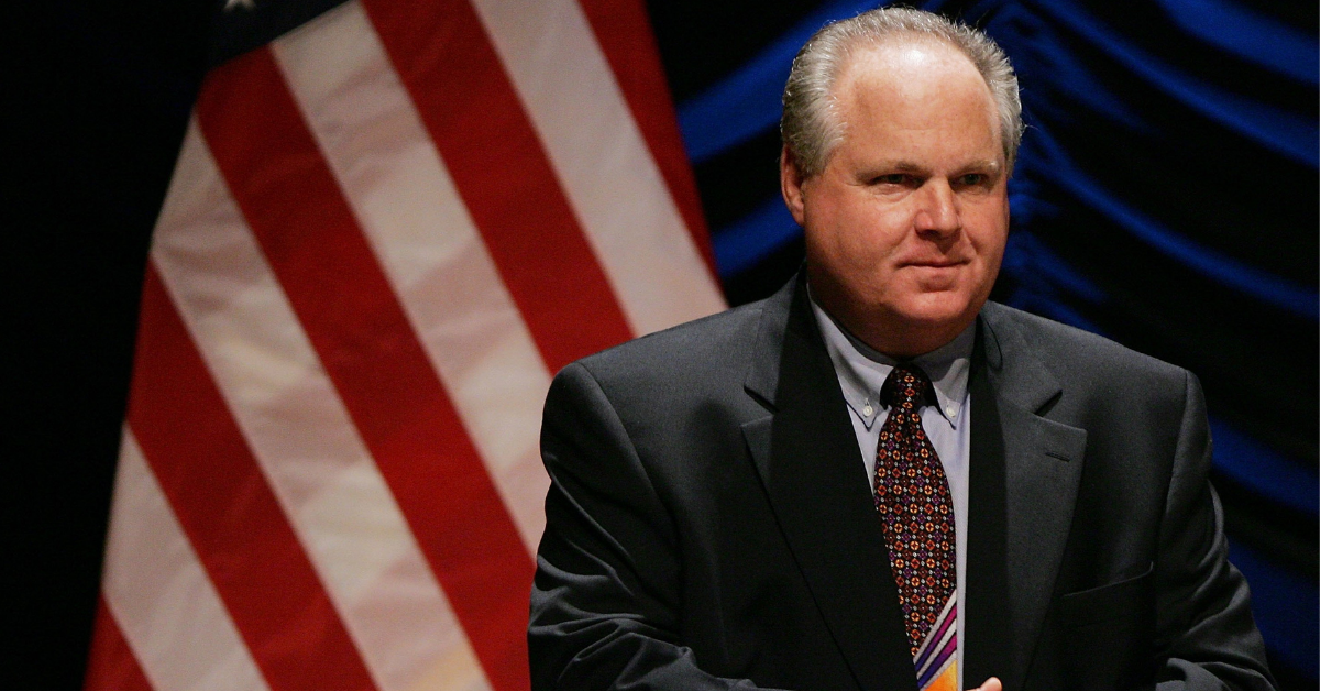 Rush Limbaugh's Death Certificate Contains A Boast That Has Critics Groaning
