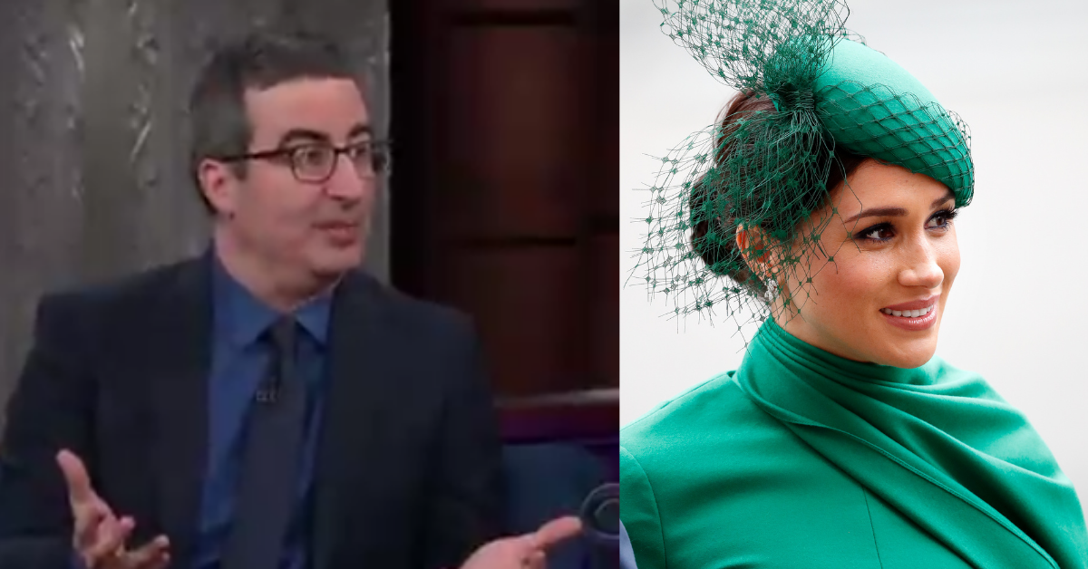 John Oliver's Warning To Meghan Markle In 2018 About Joining The Royal Family Was Spot On