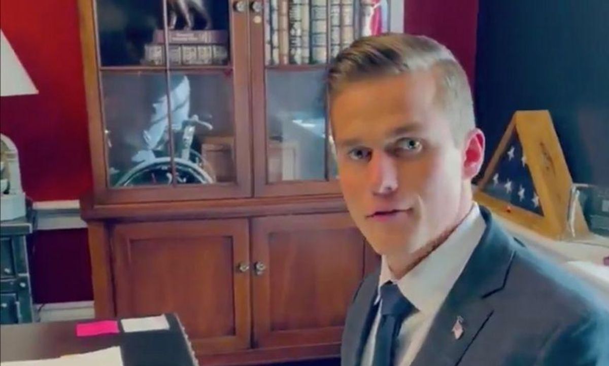 GOP Rep Posts Cringey Video Claiming Twitter Won't Allow Him to Tweet Praise of GOP Officials