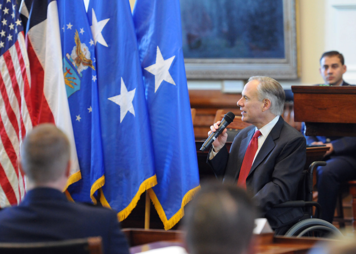 Texas Gov. Greg Abbott 