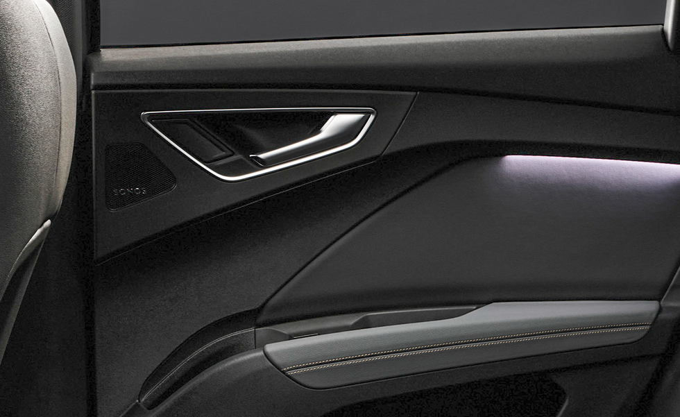 Sonos speakers in the Audi Q4 E-Tron EV