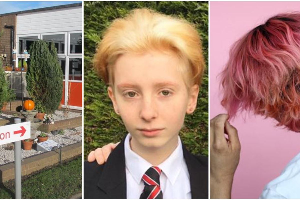 A school in the UK punished innocent teen for returning to classes with 'lockdown hair'