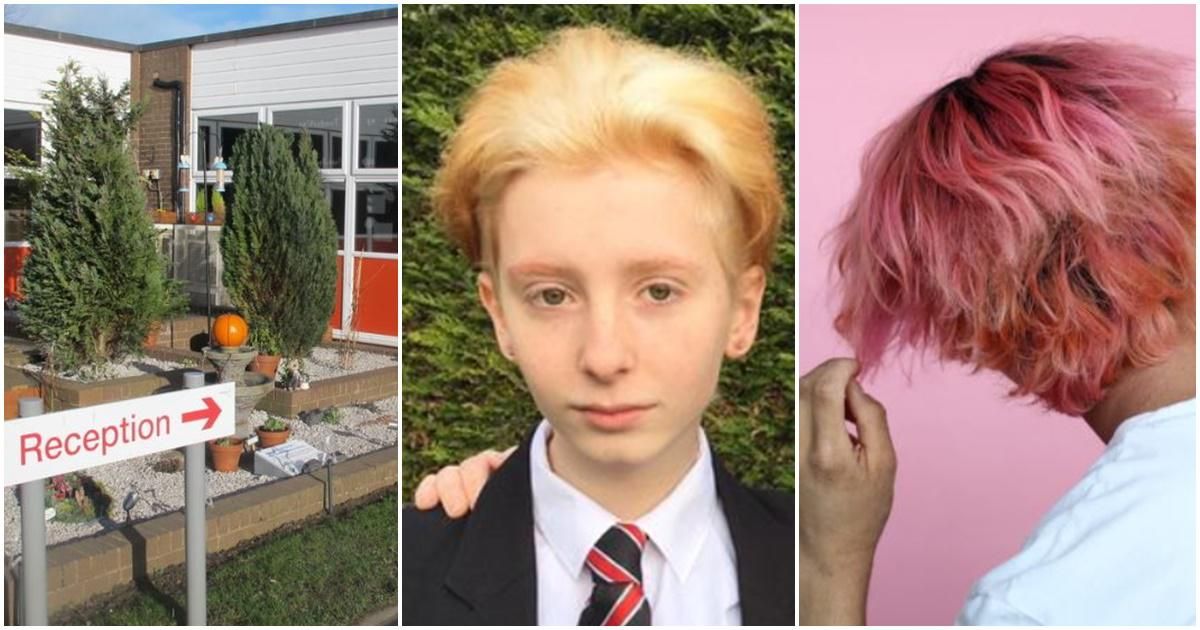 A school in the UK punished innocent teen for returning to classes with 'lockdown hair'