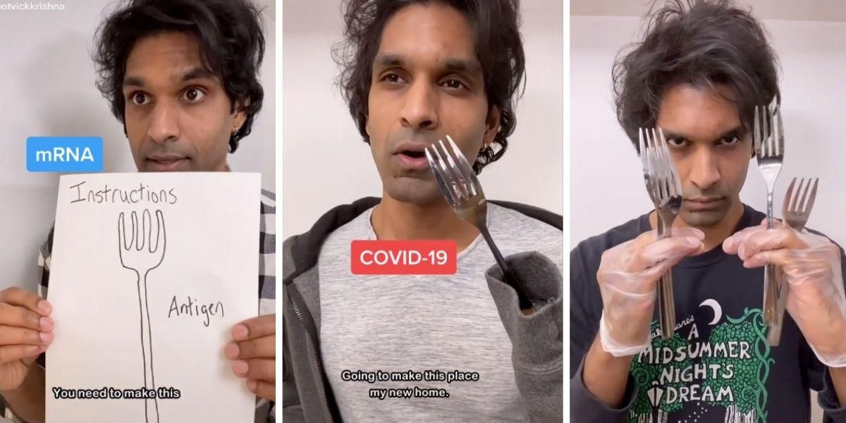 This viral TikTok explaining how COVID-19 vaccine works is winning the  internet