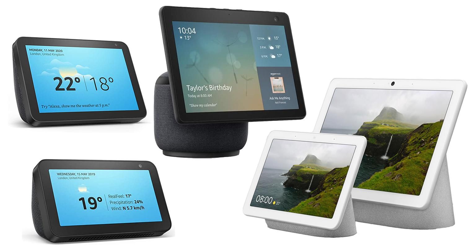 Nest on hot sale echo show