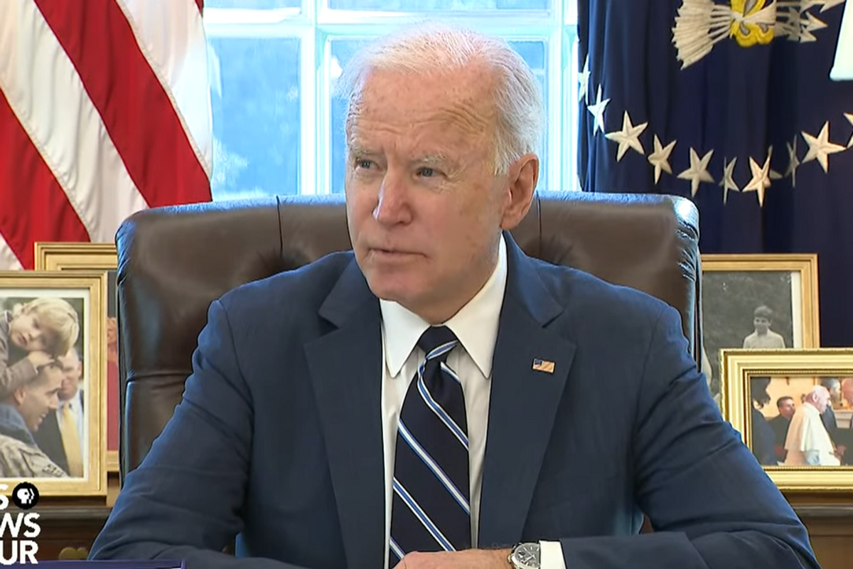 President Biden Signs COVID Relief Bill Without Sharpie, Does That Even Count?