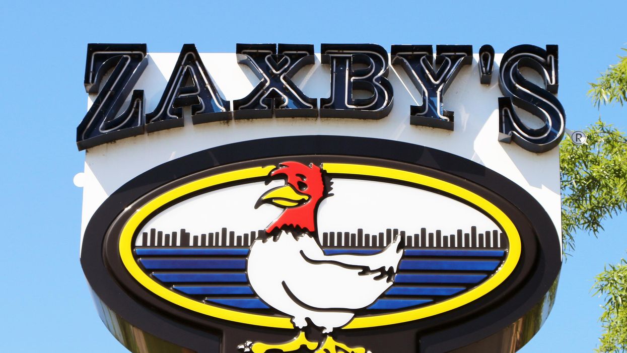 Zaxby's sign with logo