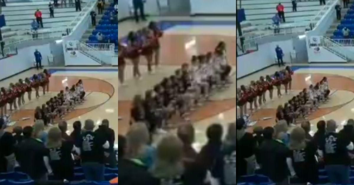 Hot Mic Catches Announcer Calling High School Basketball Players Racial Slur For Kneeling During National Anthem