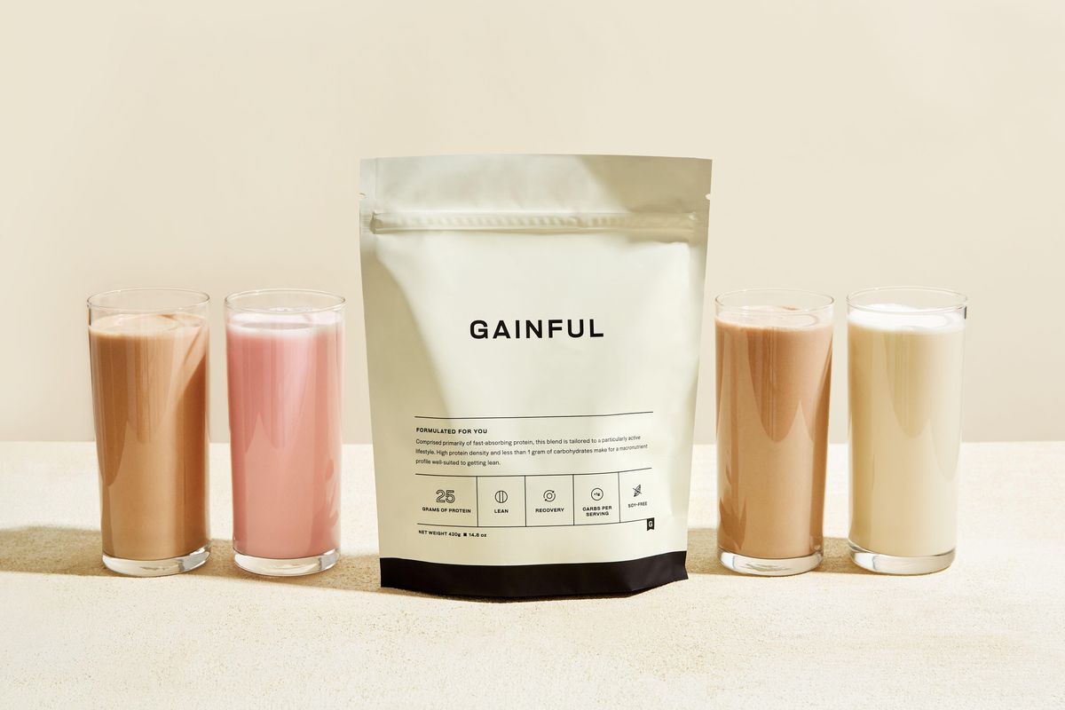 Gainful protein powder with 4 different flavors 