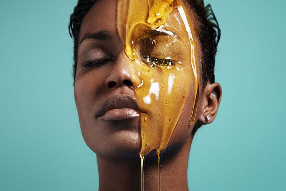 Honey face mask