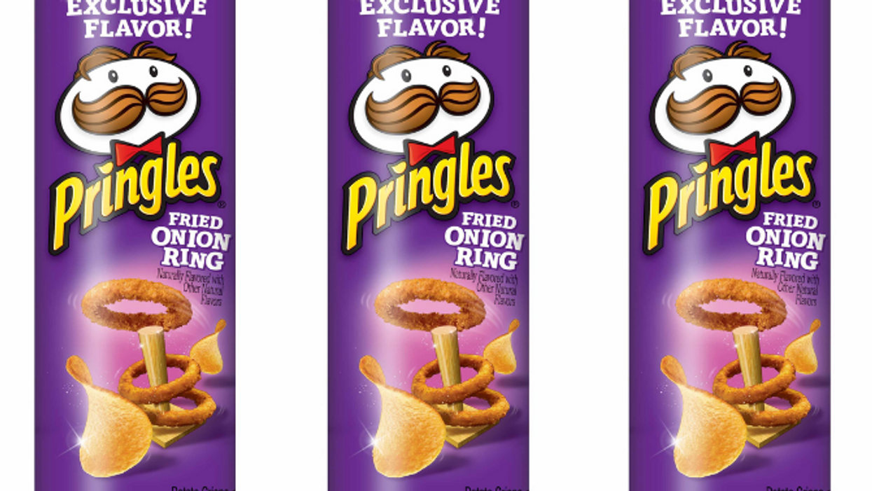Fried onion ring flavored Pringles are back in stores