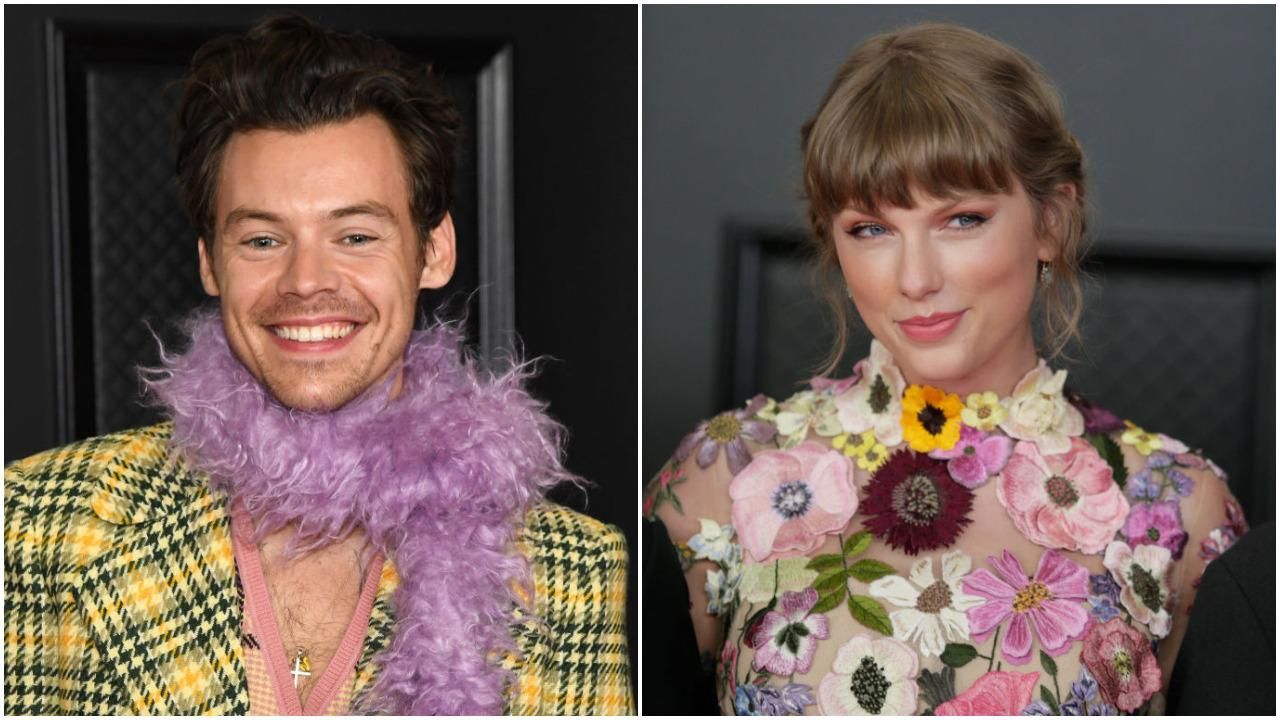 Watch Taylor Swift and Harry Styles Reunite at the Grammys PAPER