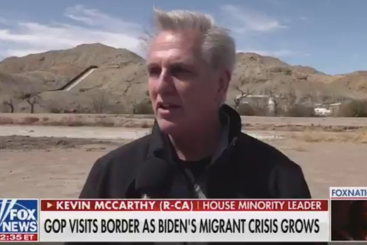 Kevin McCarthy Lying About Terrorists At The Southern Border? UNPOSSIBLE!