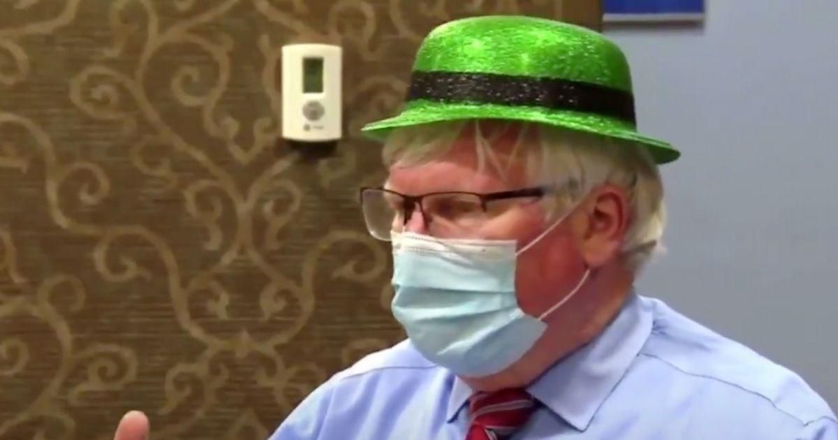 GOP Wisconsin Rep. Dragged For Claiming BLM Is 'Anti-Family' While Wearing Silly St. Patty's Hat
