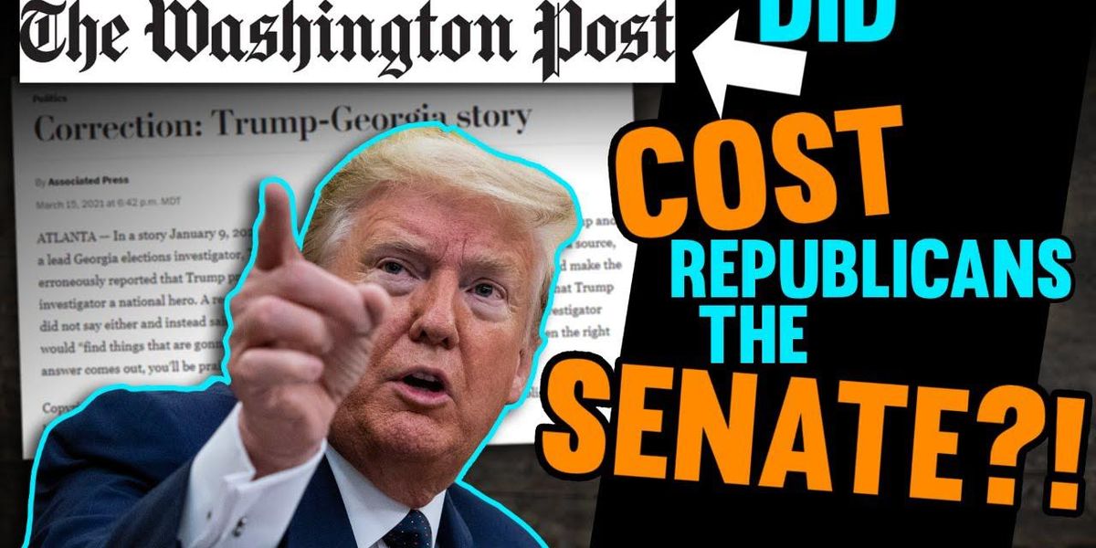 The Washington Post's Trump 'misquote' was FAR bigger than a simple mistake - Vimarsana News