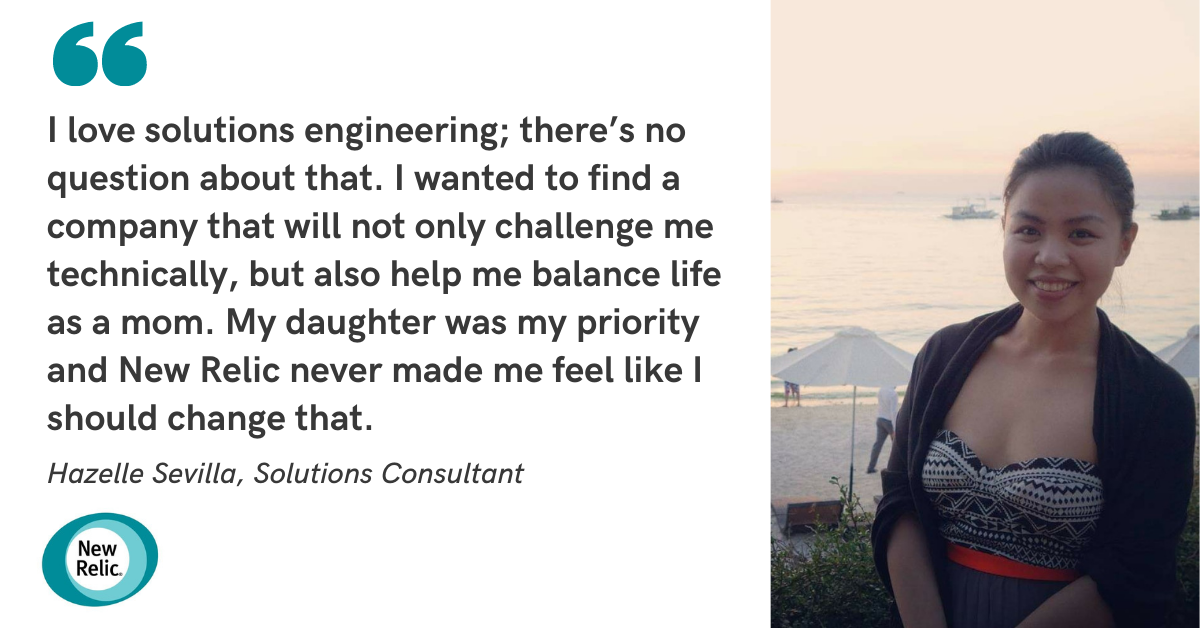 How This New Mom Found The Support She Needed to Pursue Her Dream Job at New Relic