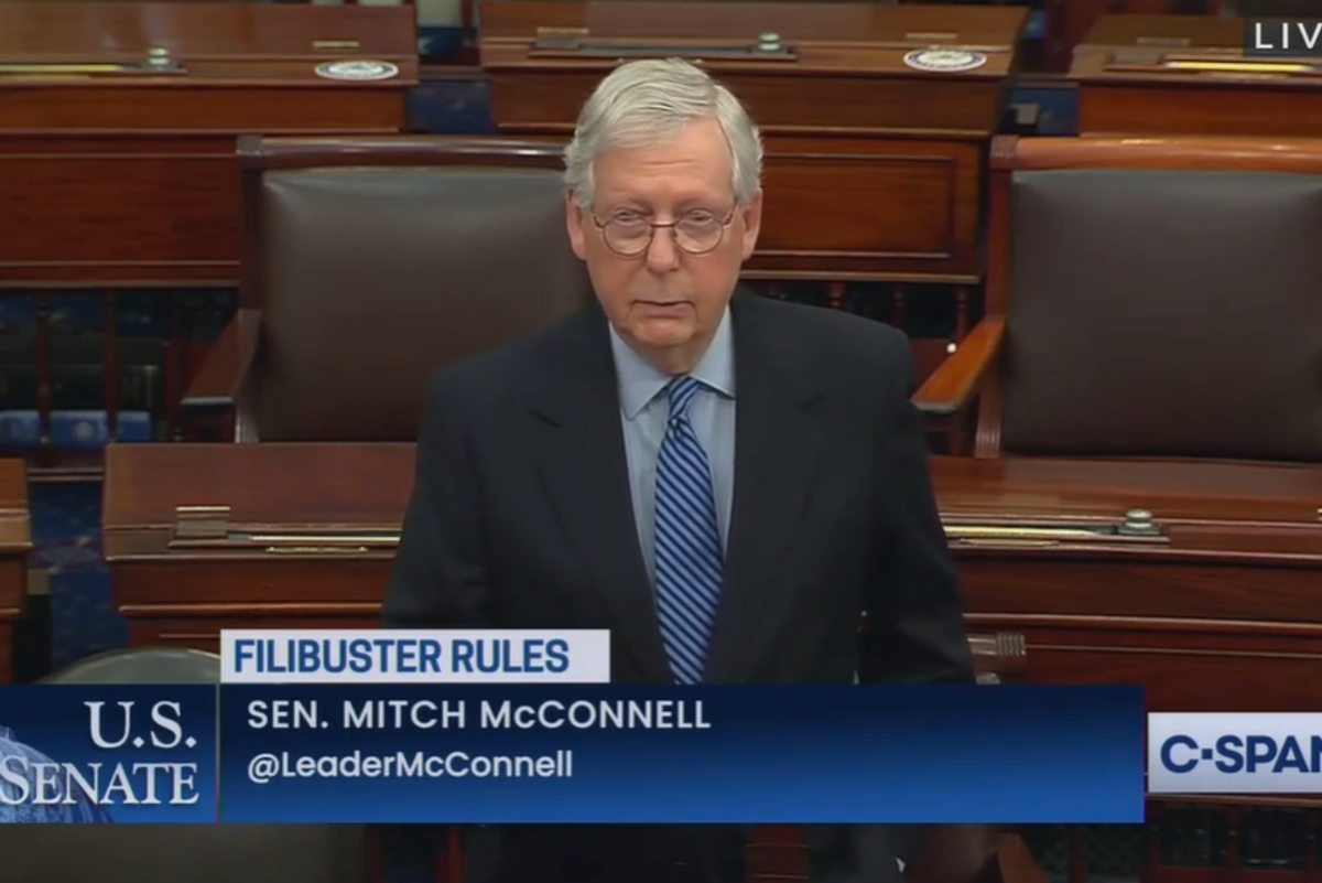 Mitch McConnell Says GOP Gonna Be REAL DICKS If Dems Kill Filibuster, FOR FIRST TIME EVER