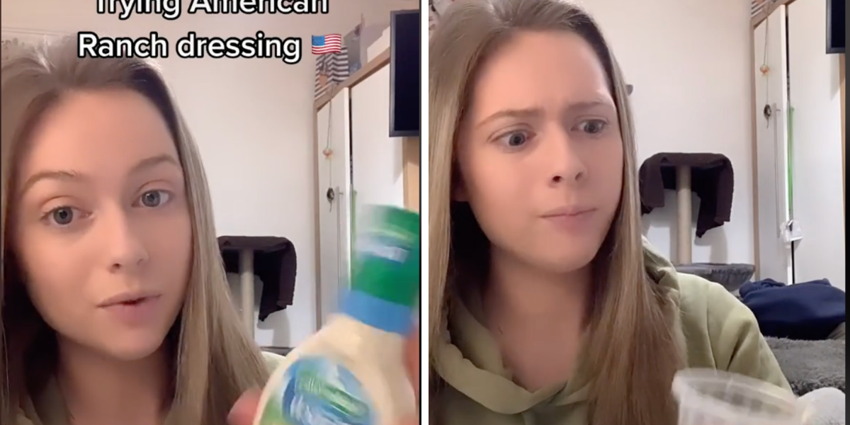 Brit Tries Ranch For The First Time, And Her Reaction Is Priceless VIDEO Comic Sands