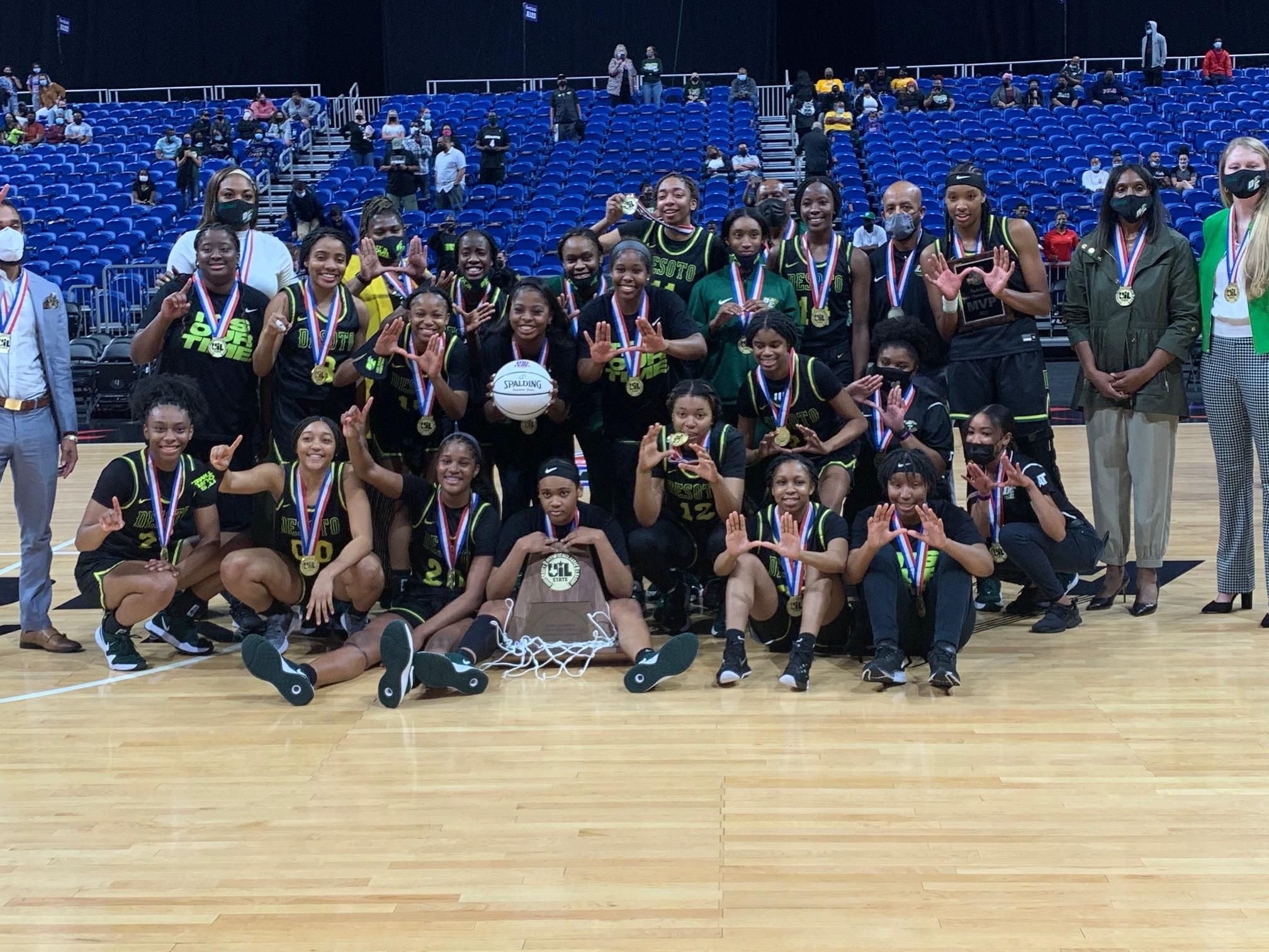 Desoto Lady Eagles wins program's first state title