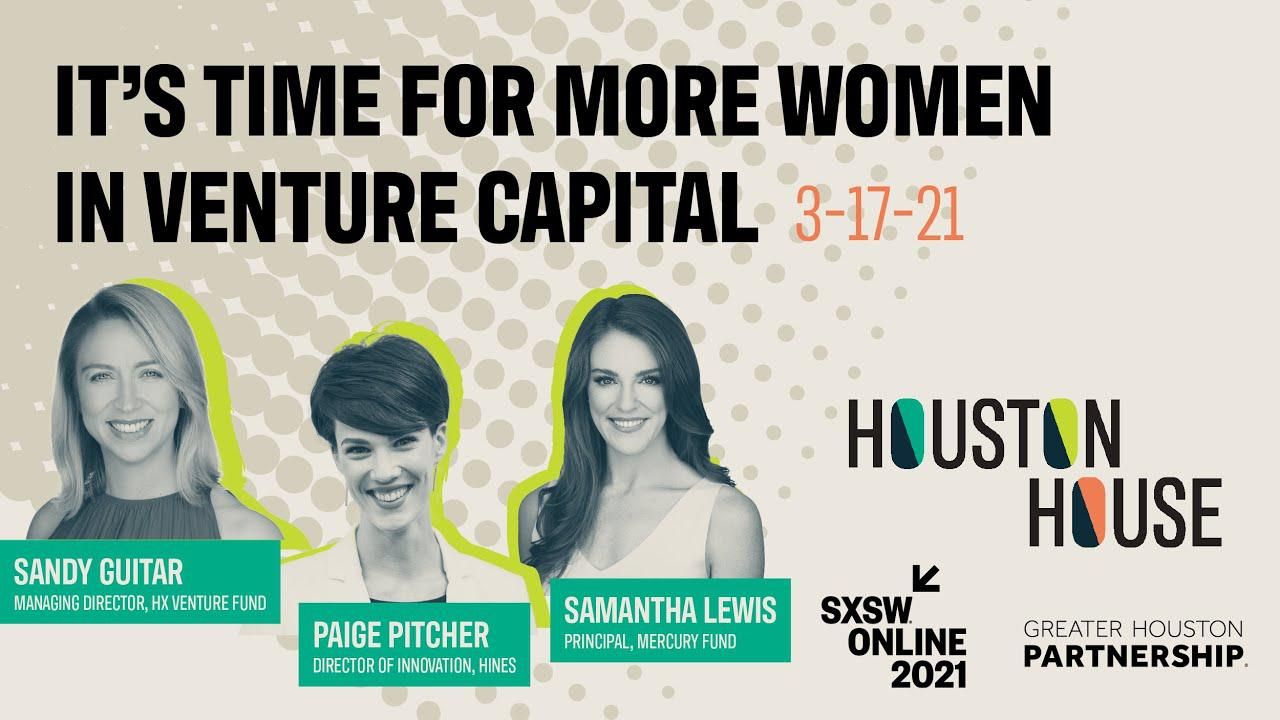 Panel: It's time for more women in venture capital